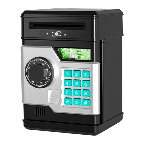 Piggy Bank Electronic Kids Password Fingerprint Password toy Safe Box