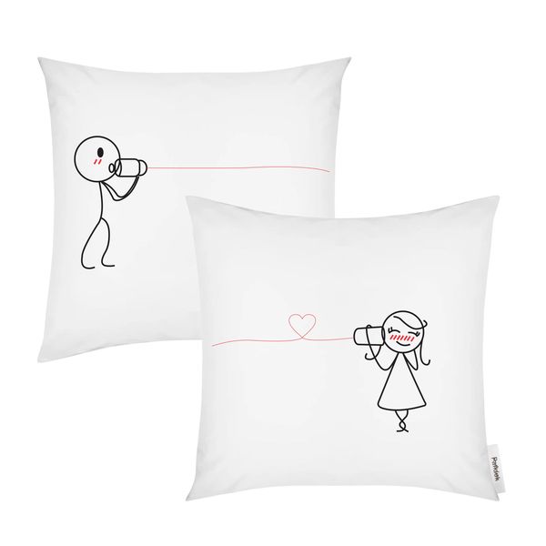 Pandok - Scatter Cushion Set - Love Phone