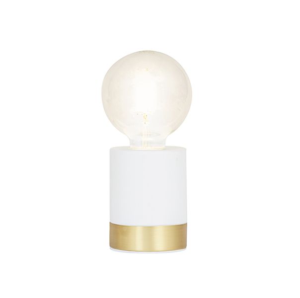 The Lighting Warehouse - Table Lamp Marmo White 25512