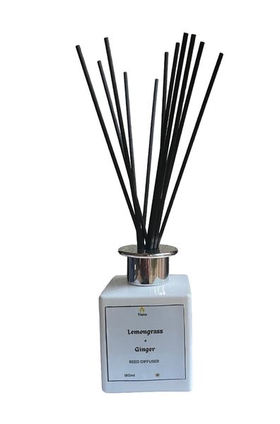 TTiana Reed Diffuser - 180ml - Lemongrass + Ginger