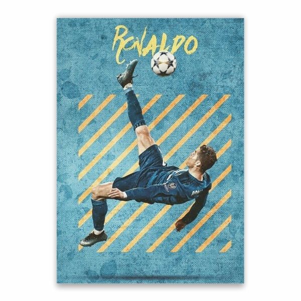 Ronaldo Bicycle Kick Poster - A1