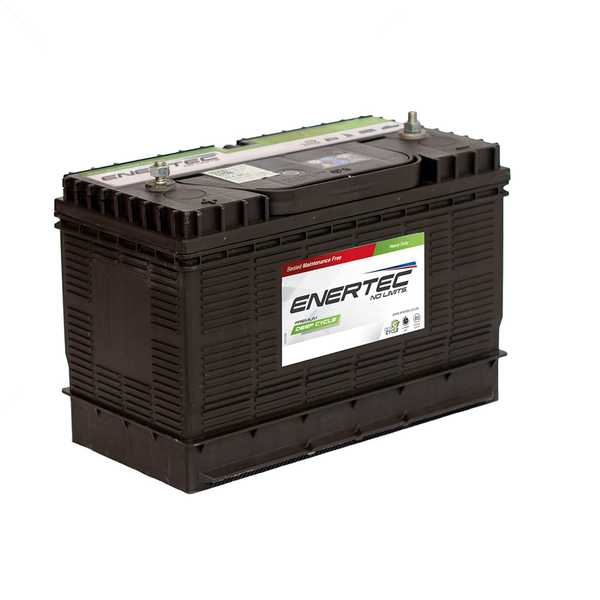 Enertec 674 Deep Cycle 12v 105Ah - Stud Terminal
