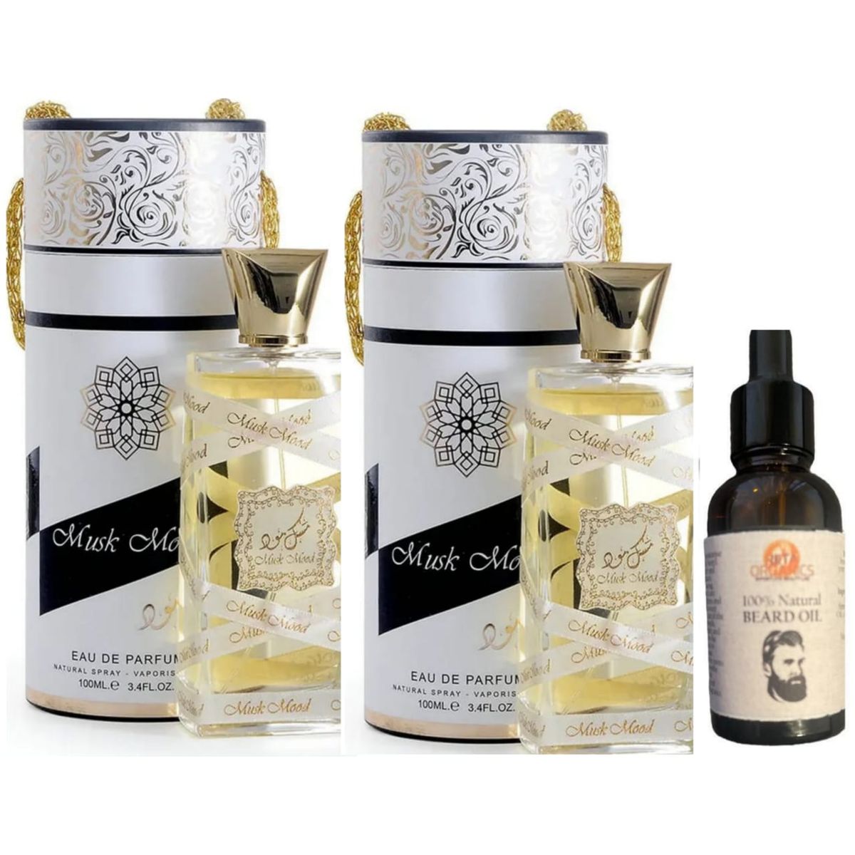 Gift Sets 2 Musk Mood Perfume & Beard Growth Oil Shop Today. Get it