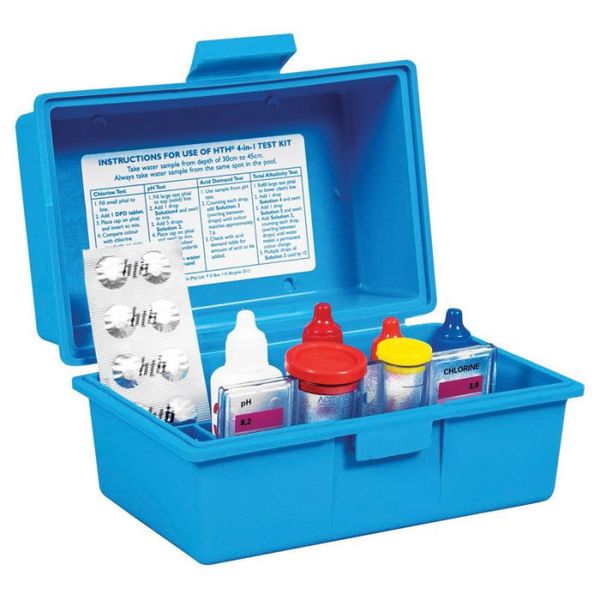 Hth - Pool Test Kit 4 In 1