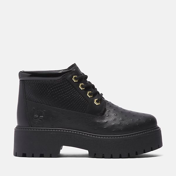 Timberland Stone Street Platform Waterproof Chukka For Women