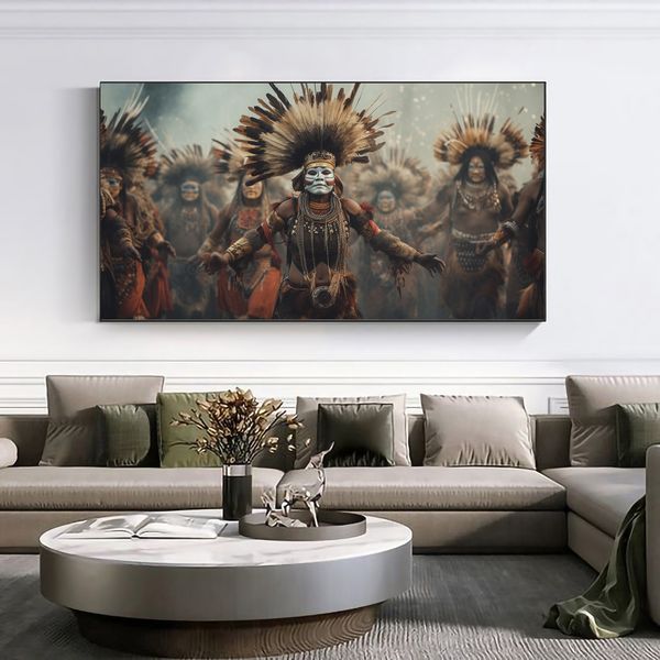 Canvas Wall Decor - Dance of the Ancestors - 0370