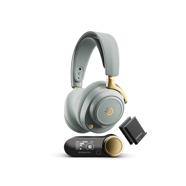 SteelSeries Arctis Nova Elite - Sage &amp; Gold