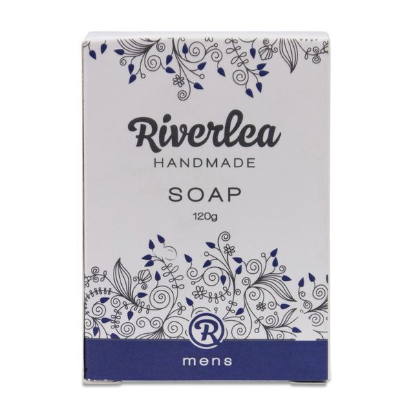 Riverlea - Soap Bar - Graduated - Men's Blues - 122g