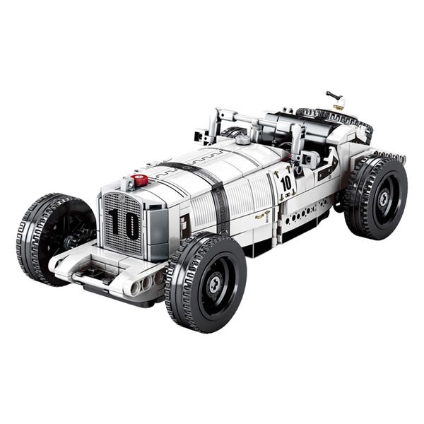 492-Pieces Classic Racing Car Building Bricks Set