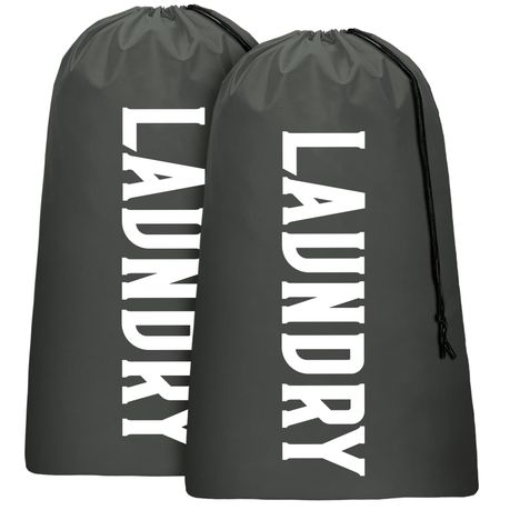 2-Pack Laundry/Storage Bag - Extra Large - Grey Image