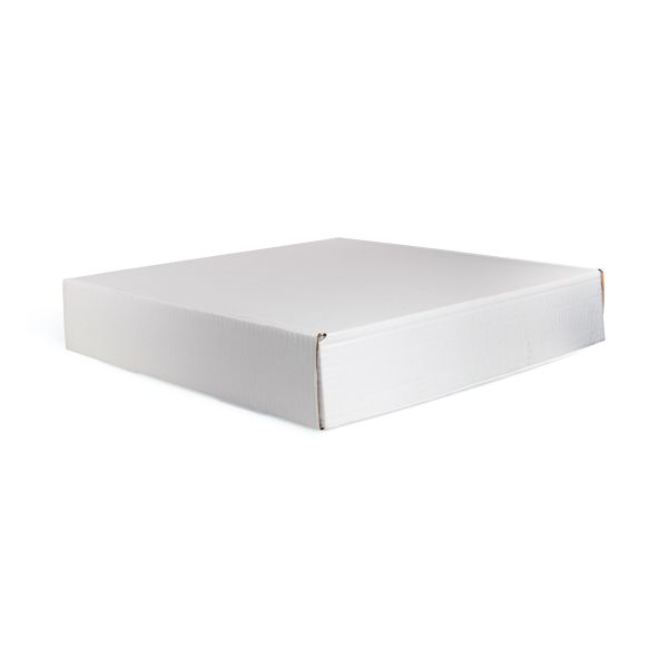 White Self-Locking Box 3 - L430xW420xH80mm(pack of 10)