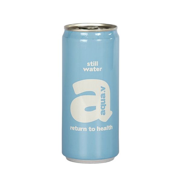 Aqua.v Cans - Still Mineral Water 24 x 300ml