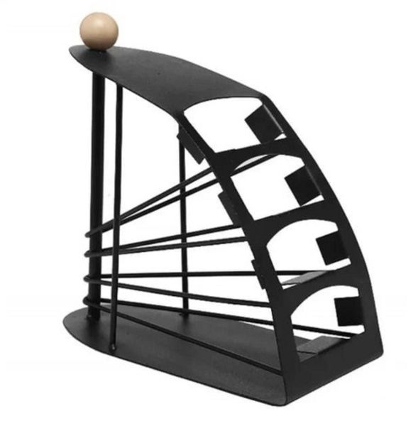 Space Saving Metal TV Remote Control Storage Holder Organize Caddy Rack