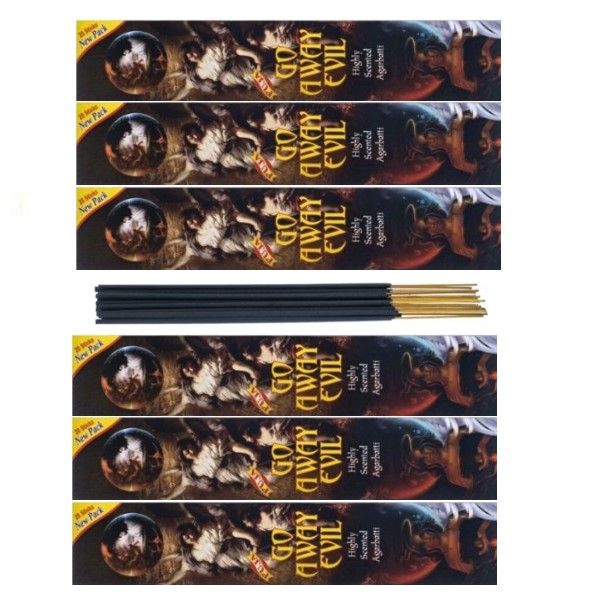 Puja Incense Sticks Highly Scented Agarbatti - Go Away Evil - 120 Sticks