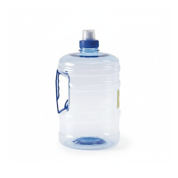 Modern Blue 2 Litre Water Bottle with Handle