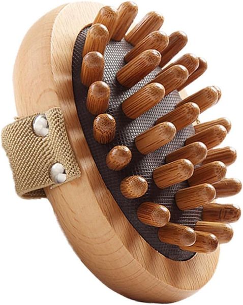Handheld Wooden Massager Body Brush/Massager Air Cushion Meridian Brush