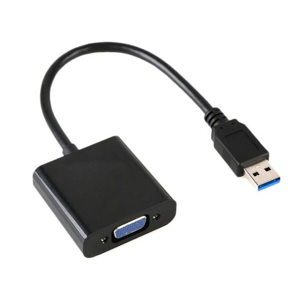 Tuff-Luv USB 3.0 to VGA Multi-Display Adapter Converter External Video Graphic Card - Black