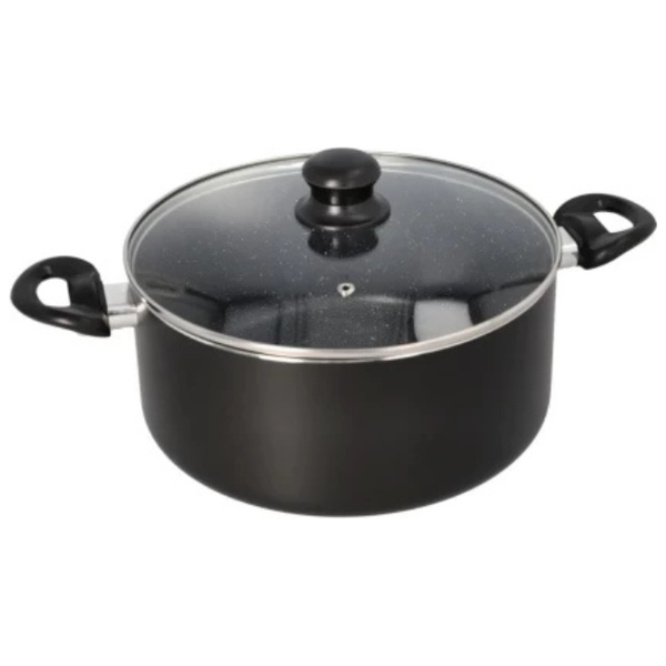 Home Kitchen 22cm Casserole Pot - Non-Stick Coated
