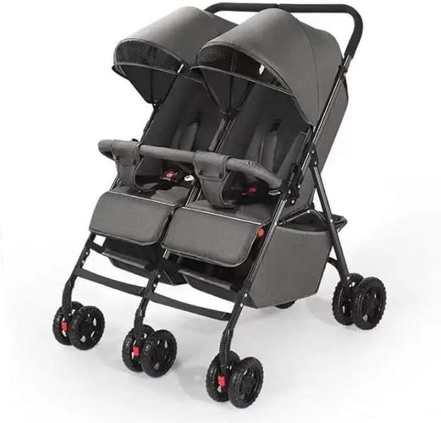 Twin Baby Stroller - Double Seater Pushchair