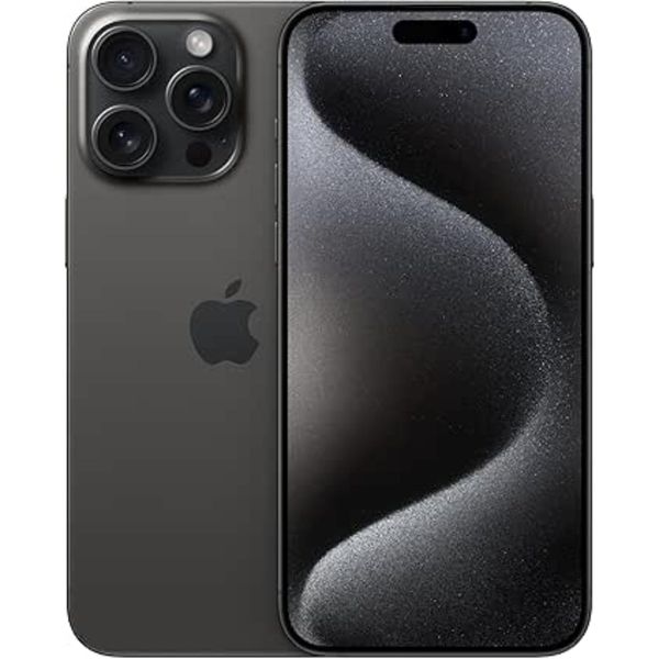 Certified Pre-Owned Apple iPhone 15 Pro Max 256GB Black Titanium