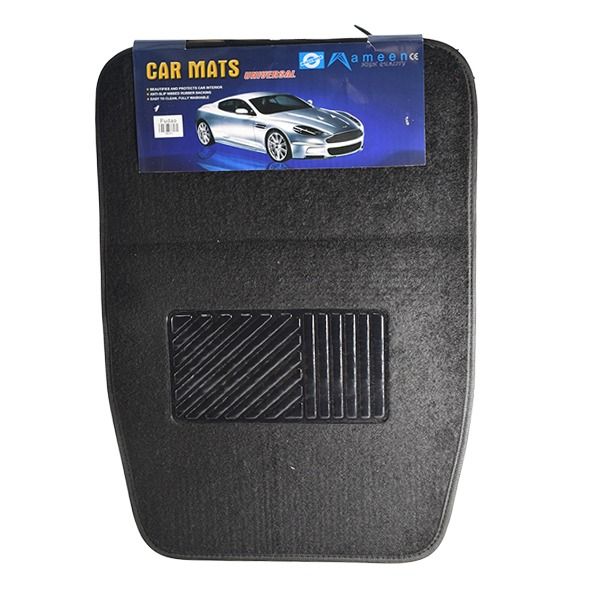 4 Piece Rubber Car Floor Mat Set (A)