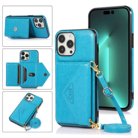 PAYERU Crossbody Wallet Case for iPhone 14 Pro Max Back Cover Full Body  Protection with Card Holder Flip Folio Purse Case Handbag with Lanyard  Strap for Women : : Electronics