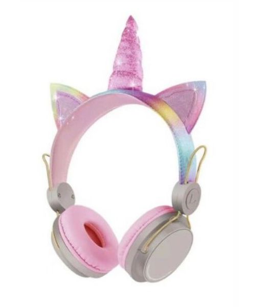 Unicorn Girl Wireless Headphones Music Stereo Phone Earphones