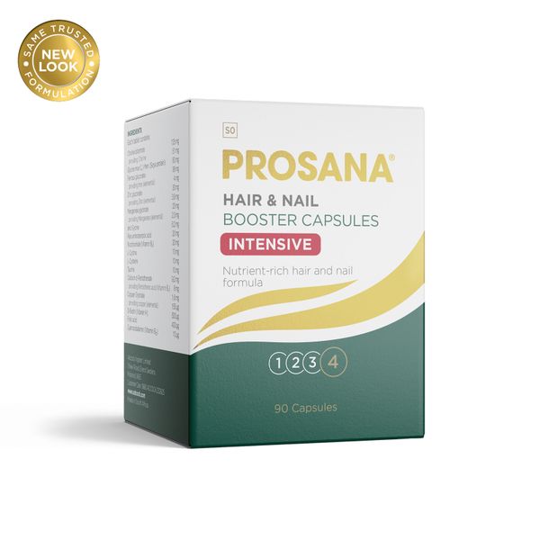 Prosana Hair &amp; Nail Booster Intensive Capsules - 90s
