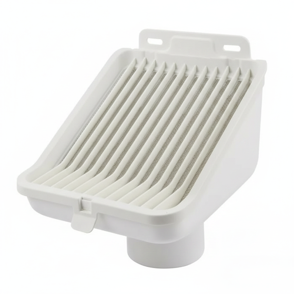 Gen Merch PVC Gutter Leaf Catcher for Clog-Free Gutters