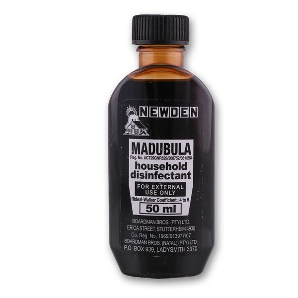Newden Madubula Household Disinfectant 50ml x 5