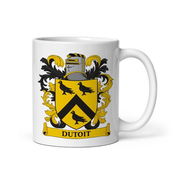Du Toit Family Crest Coffee Mug