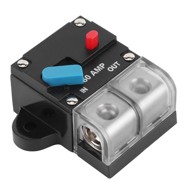Circuit Breaker 12-24V 60A Inline Fuse Holder