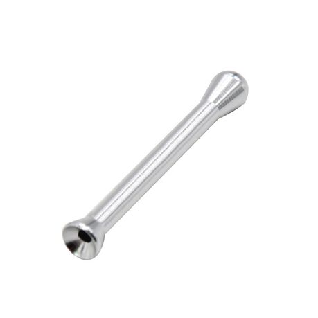 Aluminum Alloy Snuff Straw Sniffer Snorter Nasal Smoking Pipe