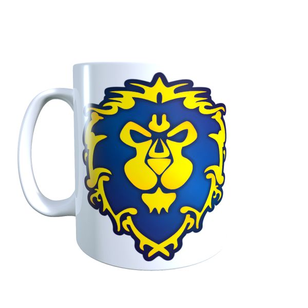 Alliance Blue/Yellow - Warcraft Coffee Mug