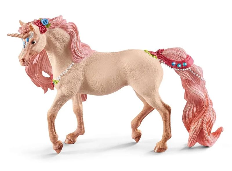 Schleich - Bayala - Decorated Unicorn Mare - 10cm Tall