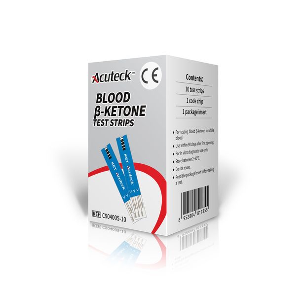 AcuTeck MultiGX Ketone Strips 10's