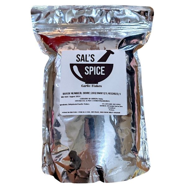 Sal's Spice Garlic Flakes - 1kg