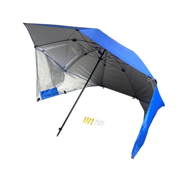 Natural Sun Umbrella STD/strong blue