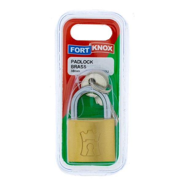 FORT KNOX Padlock Brass 38mm Q:1 P1H50U