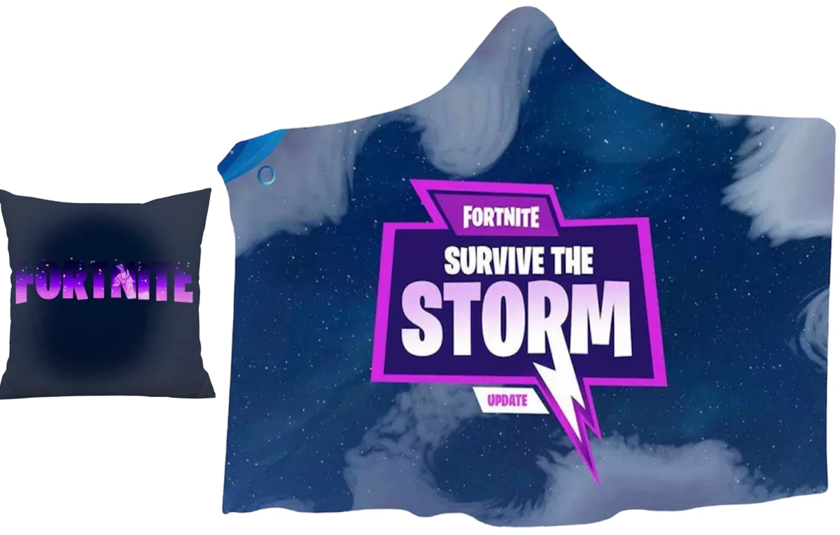 fortnite-survive-the-storm-hooded-blanket-and-cushion-pillow-set