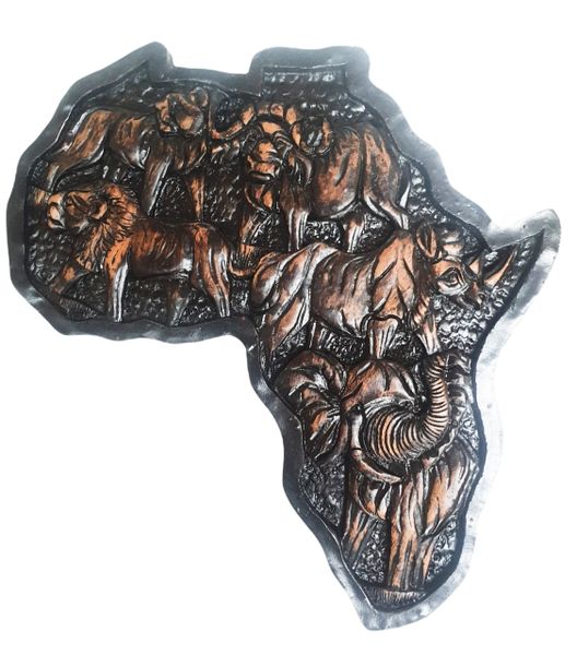 Amazing Africa Big 5 Wall Mount Décor