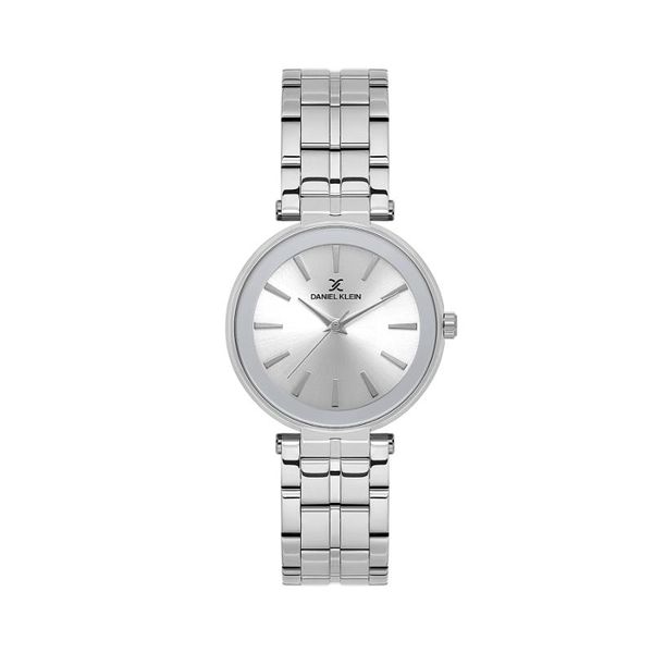 Daniel Klein-Womens Silver Stainless steel Strap Watch-DK113768-1