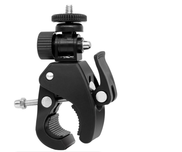 Universal 360 Bike &amp; Motorcycle Handlebar Camera Mount with 1/4" Screw