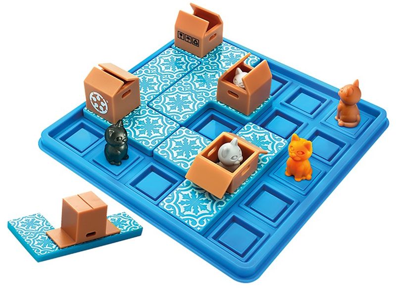 Smart Games Cats &amp; Boxes Logic Strategy Game For Ages 8 To Adult