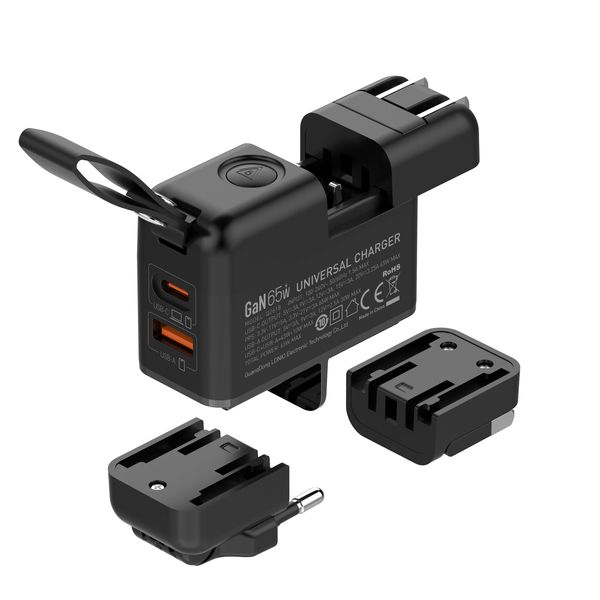 LDNIO Q2618 65W GaN Universal Travel Adapter USB-C PD Fast Charging