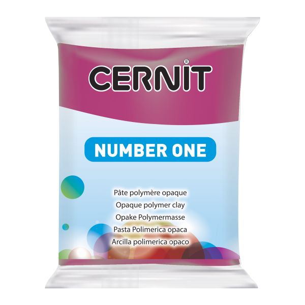Cernit No 1 56g - Bordeaux - Pack of 3