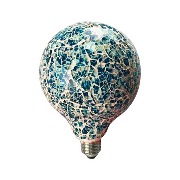 ACDC - Warm White 6W G130 Shattered Glass LED Lamp E27