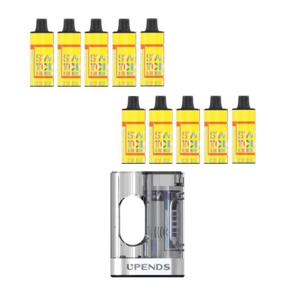 Upends Switch Disposable Vape Pods 50mg with Battery - Mango Pineapple -10