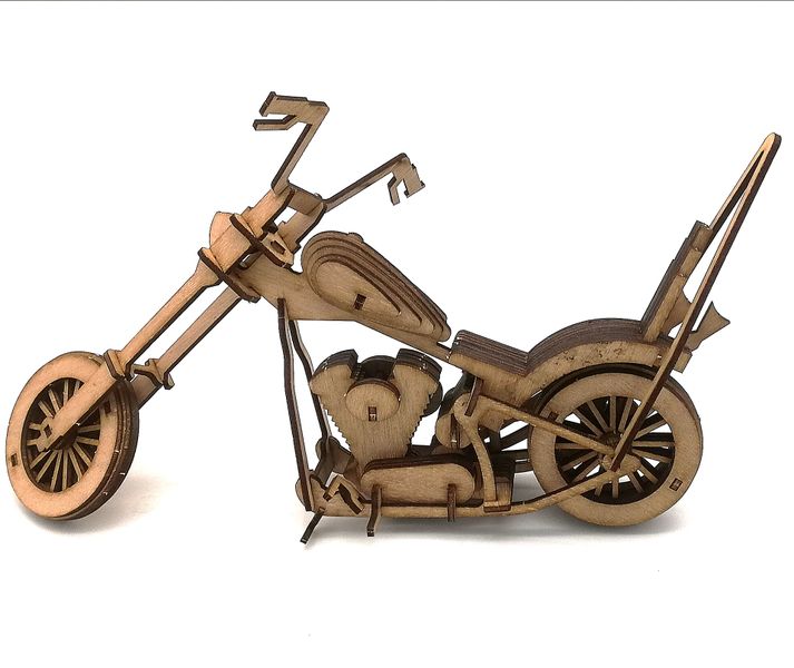 Easy Rider Harley Custom Chopper 3D Puzzle