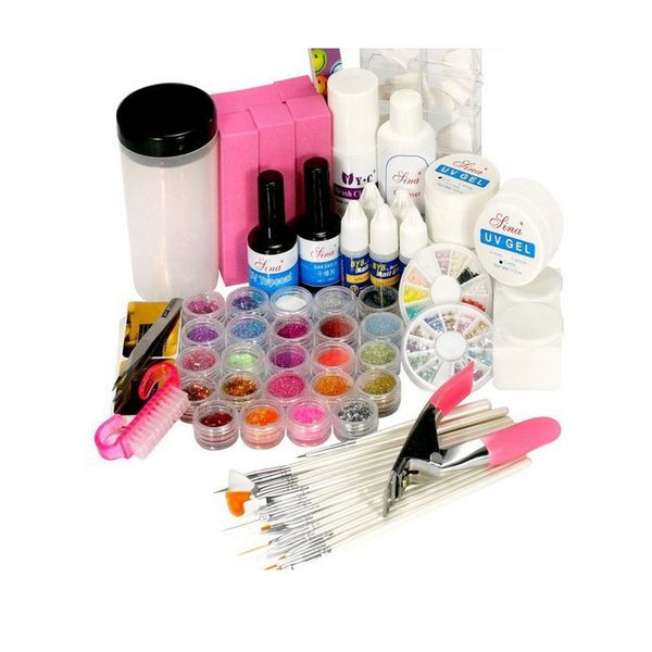 Nail Professional Acrylic Powder Set Summer Pro